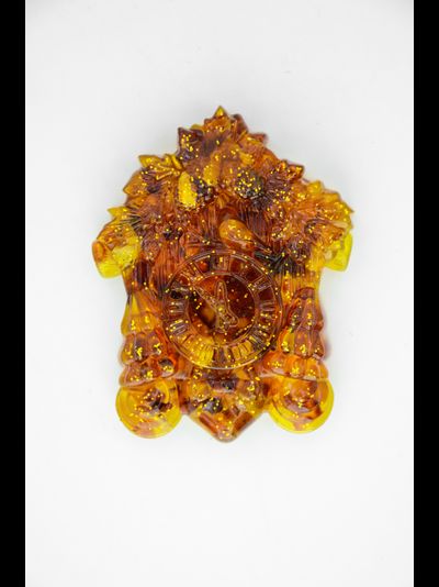 Сувенир-магнит "Домик с часами"