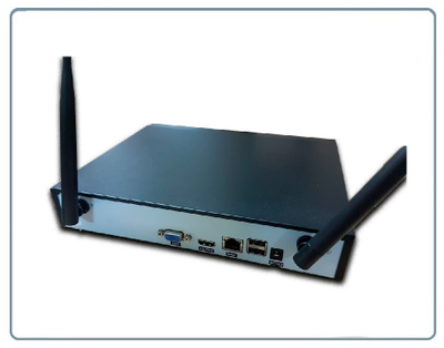 Комплект беспроводной системы видеонаблюдения, видеорегистратор + 4 видеокамеры, HD