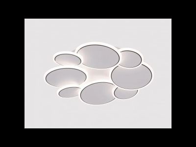 Estares св-к-люстра св/д управл. INDIGO 90W (9000lm) 2K-4K-6K 500x60 пульт бел IP20