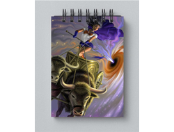 Блокнот с символикой "Быка" №8