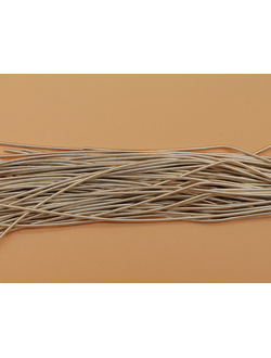 Канитель мягкая, цвет ваниль, 1 мм