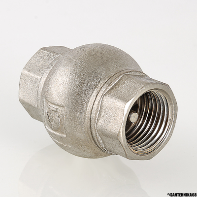 Обратный клапан с латунным золотником Valtec 1/2" 3/4" 1" VT.151.N