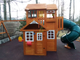 Детская площадка для дачи IgraGrad Клубный домик Макси с трубой  Luxe купить в Воронеже