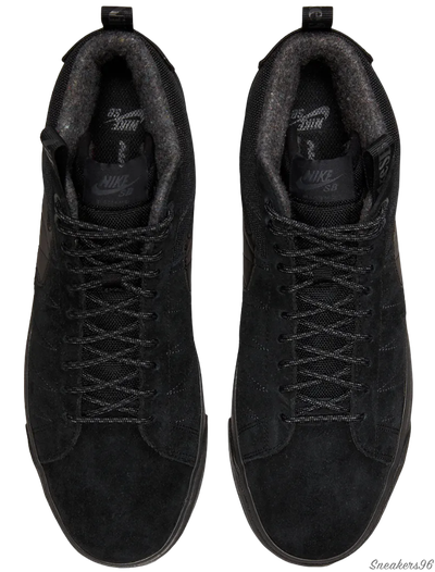 NIKE BLAZER MID ACCLIMATE ALL BLACK Мужские (41-45)