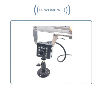 Охранная IP WiFi-LAN видеокамера с ночным видением и аудиоканалом, встроенный DVR. Full HD (CamHi)