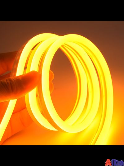 Неон 220V Желтый 14*26мм