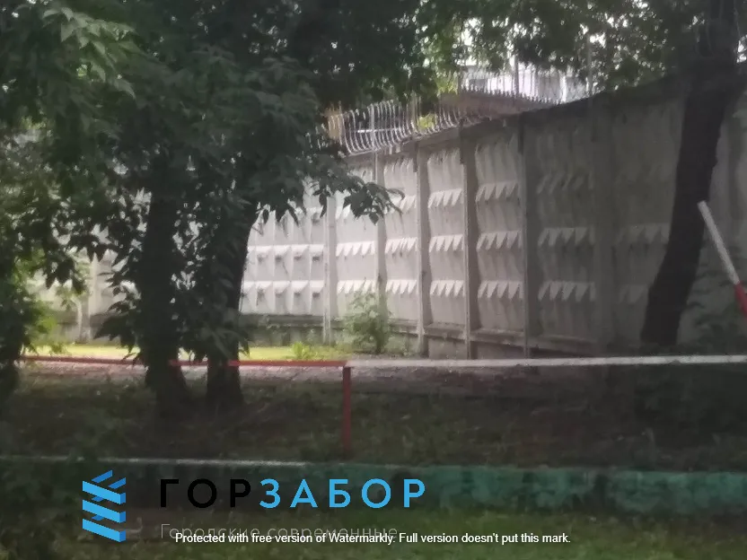 Бетонный забор с монтажом под ключ недорого