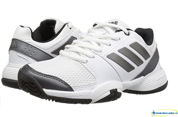 Adidas barricade shop 218 white