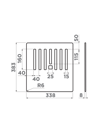 Разделочная доска CB-Kitagawa 86-LB