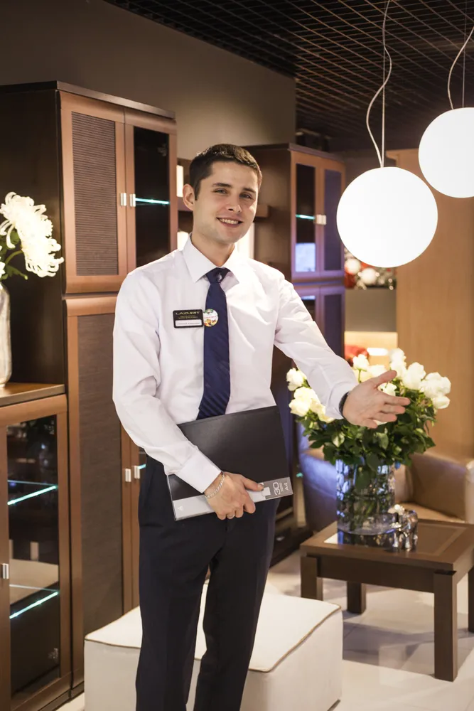 Открытие фирменного салона мебели "Лазурит"