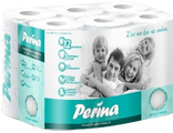 Бумага туалетная 1*12, 3 сл. Perina 18,8 м 150 л белая