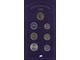 Комплект из 6 юбилейных монет и жетона 300 лет Российскому Флоту. Россия, 1996 год
