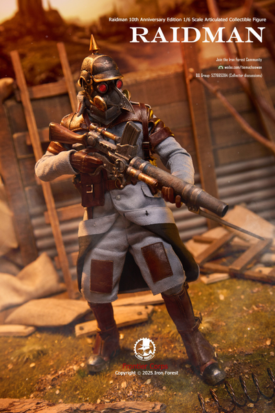 ПРЕДЗАКАЗ - Стимпанк рейдер - Коллекционная ФИГУРКА 1/6 Frontier series 10th Anniversary Edition NEU Field Army Raidman (TSL201501) - Iron Forest ?ЦЕНА: 28900 РУБ.?