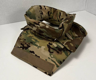 Защита шеи с баллистикой Бр1А свмпэ 25 слоев (Мох, мультикам)