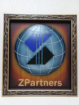 Панно с логотипом ZPartners