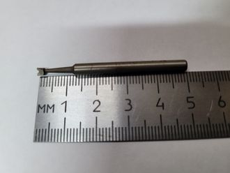 Резец токарный по металлу 4 мм расточной для глухих отверстий HSS  ГДР (Расточка с 2.4 мм)