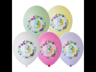 Шар 12 дюймов с  рисунком