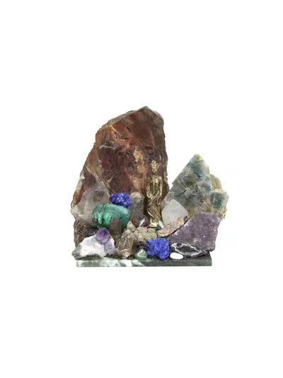 Самоцветная горка "Хозяйка медной горы", разные размеры