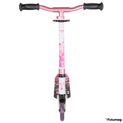 Складной городской самокат TechTeam Comfort 125R 2022 фиолетовый