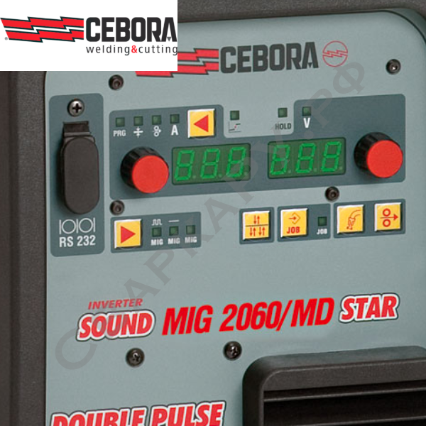 Полуавтомат для MIG/MAG сварки Cebora Sound MIG 2060/MD Star Pulse/Double Pulse