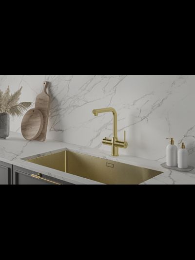 Система мгновенного кипячения воды 4в1 AQUAHOT MODENA LG ( светлое золото)