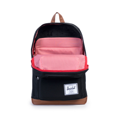 Рюкзак Herschel Pop Quiz Black/Tan Synthetic Leather