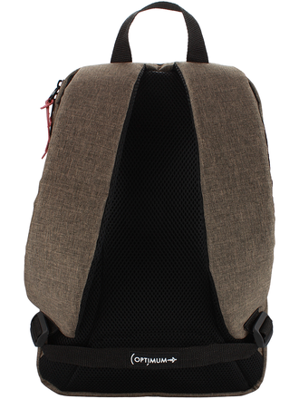 Школьный рюкзак Optimum City 2 RL, коричневый