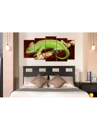 Модульная картина &quot;Хамелеон&quot;