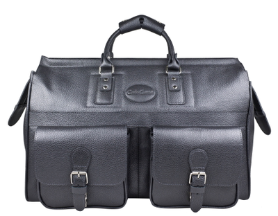 Кожаный саквояж Fabriano premium iron grey (арт. 4008-55)