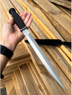 Тактический нож Страйт сталь 95Х18, рукоять резина