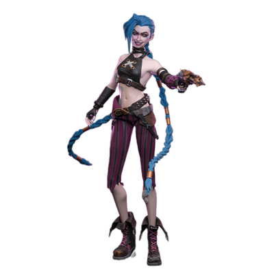 ПРЕДЗАКАЗ - Джинкс  (Аркейн, Лига Легенд) - Коллекционная ФИГУРКА 1/6 &quot;League of Legends: War of Two Cities II&quot; Jinx (TMS137) - Hot toys ?ЦЕНА: 43900 РУБ.?