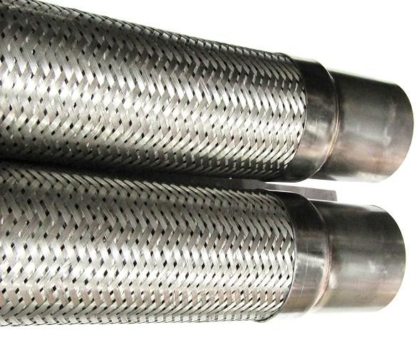 МРВД Металлорукав высокого давления из нержавеющей стали с патрубками под приварку