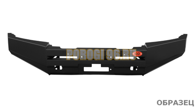 Передний силовой бампер серии Спорт-Туризм на GREAT WALL Wingle 7 2018-2023 (02.233.11)