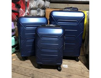 Комплект из 3х чемоданов Top Travel ABS S,M,L синий