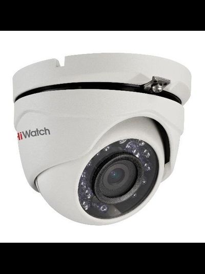 Купольная HD-TVI видеокамера с ИК-подсветкой до 20м DS-T203