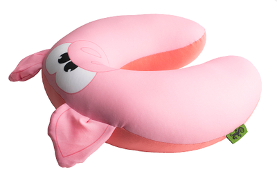 Дорожная подушка-подголовник антистресс "Хрюня"