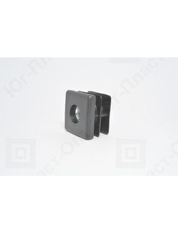 Купить заглушку опору 30х30 мм с гайкой М8