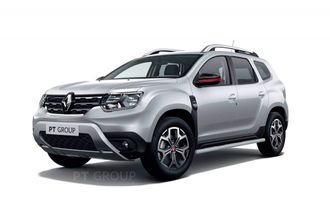 Защита порогов прямая 63 мм ИСКРА (ППК) RENAULT Duster 2021-. Арт. RDU-21-330302.11