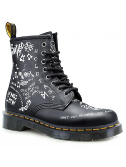 Ботинки Dr.Martens 1460 Scribble черные