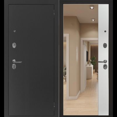 Атлант Зеркало МАХ (эмалит Серый)