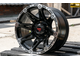 Комплект дисков R17 9,0J ET-40 5*150 TUFF A.T. T-01 Черный с полированным ободом (R606)
