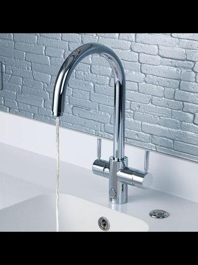 Комбинированная система 4в1 Aquahot ISE F-4N1J-С (хром)