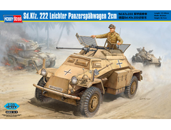 Сборная модель: (Hobby Boss 82442) Германский бронеавтомобиль Sd.Kfz. 222 Leichter Panzerspahwagen 2cm