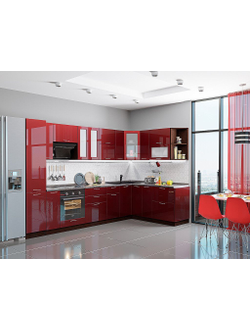 Кухня Валерия-М 05 размер 214*320/180*60