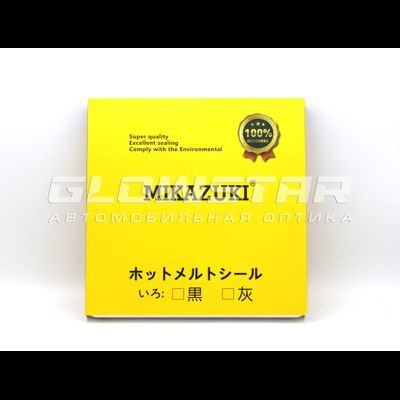 Герметик Mikazuki Black Hot жесткий, черный (рулон)