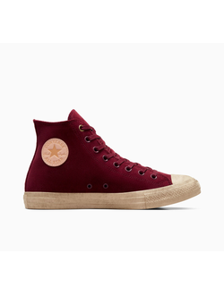 Converse x Wonka Chuck Taylor Corduroy бордовые