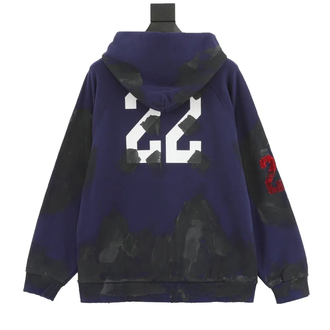 Balenciaga sweatshirt blue hotsell