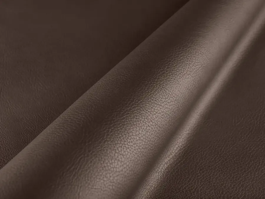 Иск. кожа "Гранж" (Grange)-cashtan.
Состав: 100% полиэстер.
Плотность: 350 г/кв.м.
Устойчивость к истиранию: 55 000 циклов.
Ширина: 140 см.

Внимание! Цвет материала может быть искажен настройками монитора.