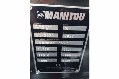 Погрузчик телескопический Manitou MT 1840