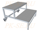 Площадка (подставка) алюминиевая ПА-600